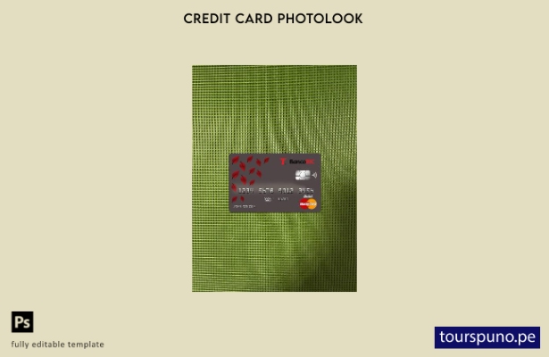 listo para imprimir Plantilla frontal de aspecto fotográfico de tarjeta maestr 2